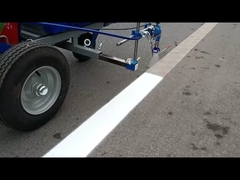 Come spruzzare la macchina fredda idraulica della segnaletica stradale dello spruzzo?